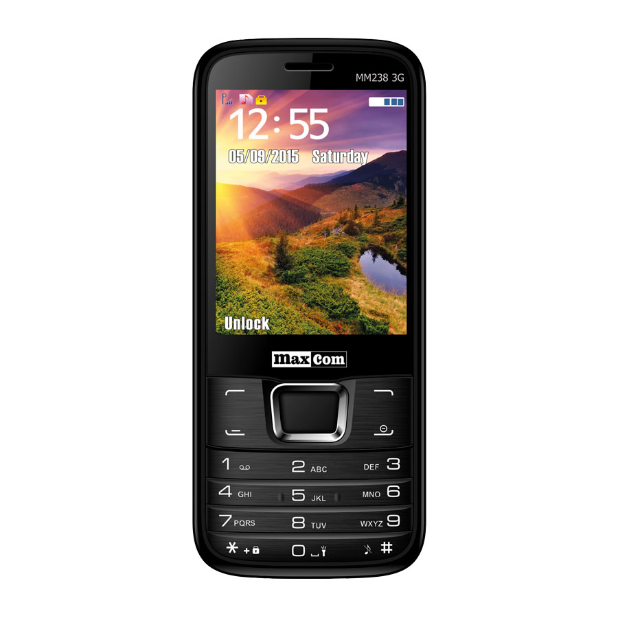 Mobilní telefon MaxCom Classic MM238 3G Black