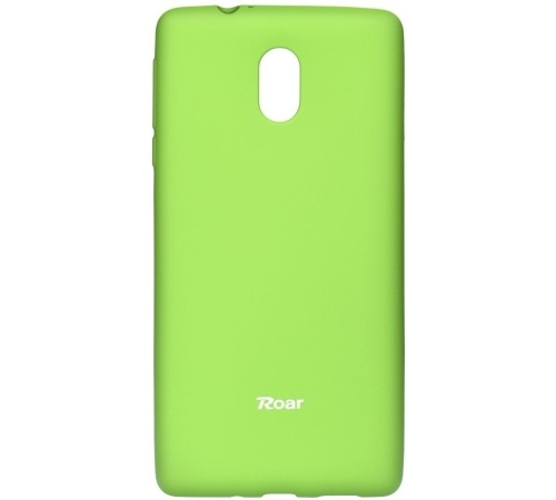 Pouzdro Roar Colorful Jelly Case Nokia 3 limetková