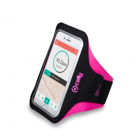 CELLY ARMBAND Športové neoprénové puzdro veľ. XL do 5 "pink