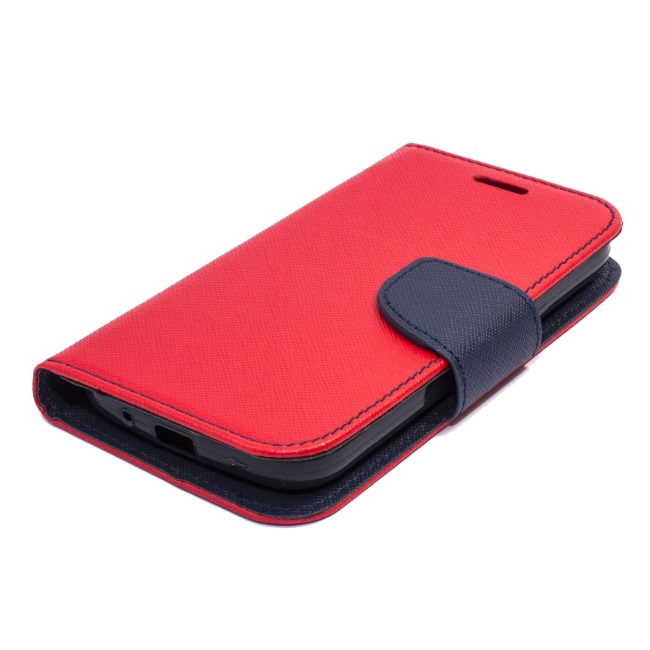 Fancy Diary flipové pouzdro Samsung Galaxy S6 Edge+ red/navy