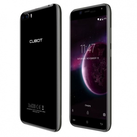 Mobilní telefon Cubot Magic DS 3GB/16GB LTE Gray Black