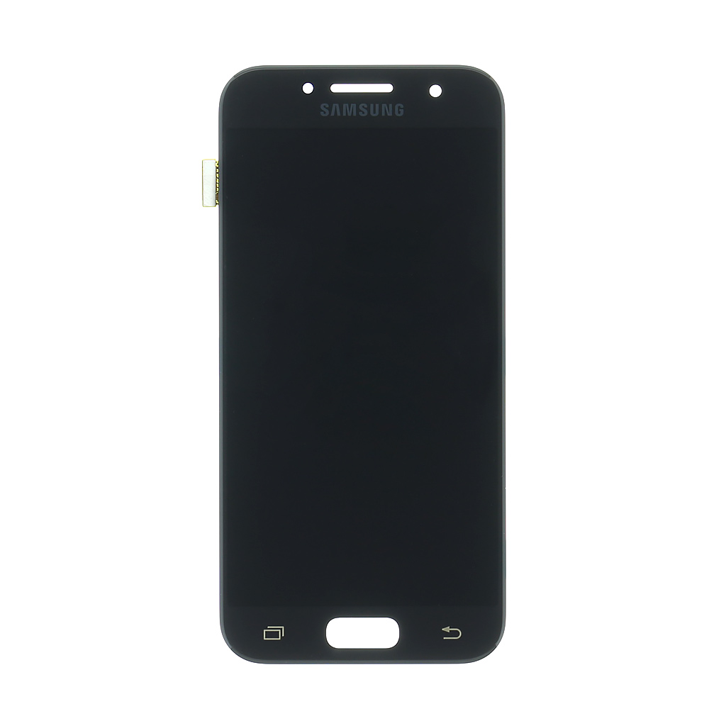 LCD + dotyková deska Samsung Galaxy A3 2017, black (service pack)