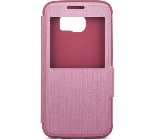 Moshi SenseCover pouzdro flip Samsung Galaxy S6 pink