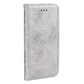 ForCell MAGIC BOOK púzdro flip APPLE IPHONE X silver