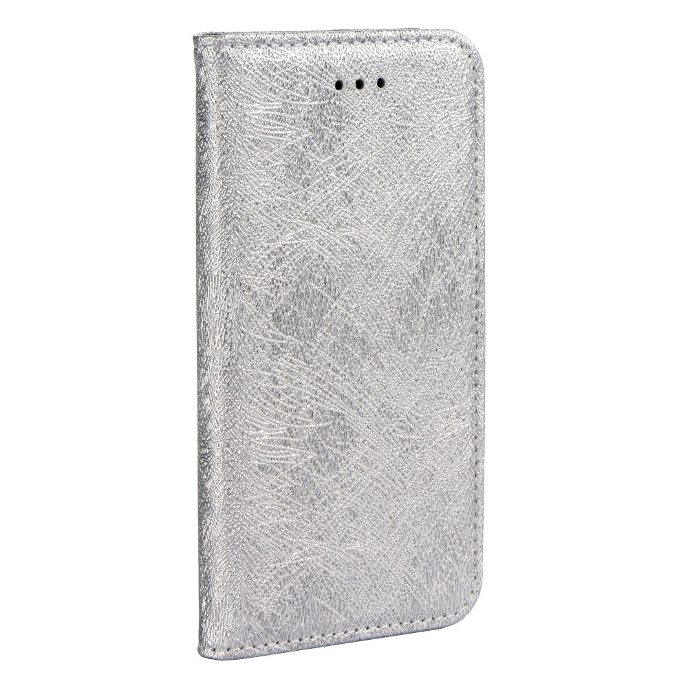 ForCell MAGIC BOOK púzdro flip APPLE IPHONE X silver