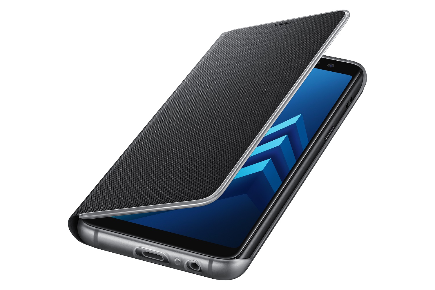Samsung NEON pouzdro flip EF-FA530PBE Samsung Galaxy A8 2018 black