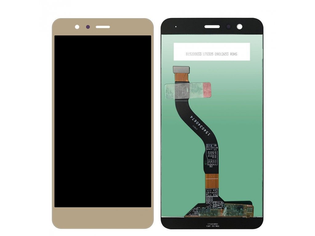 LCD + dotyk + rámeček (separaped) pro Xiaomi Redmi Note 3 (147mm), gold OEM
