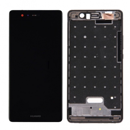 LCD + dotyk + rámeček (separated) pro Huawei P9, black OEM