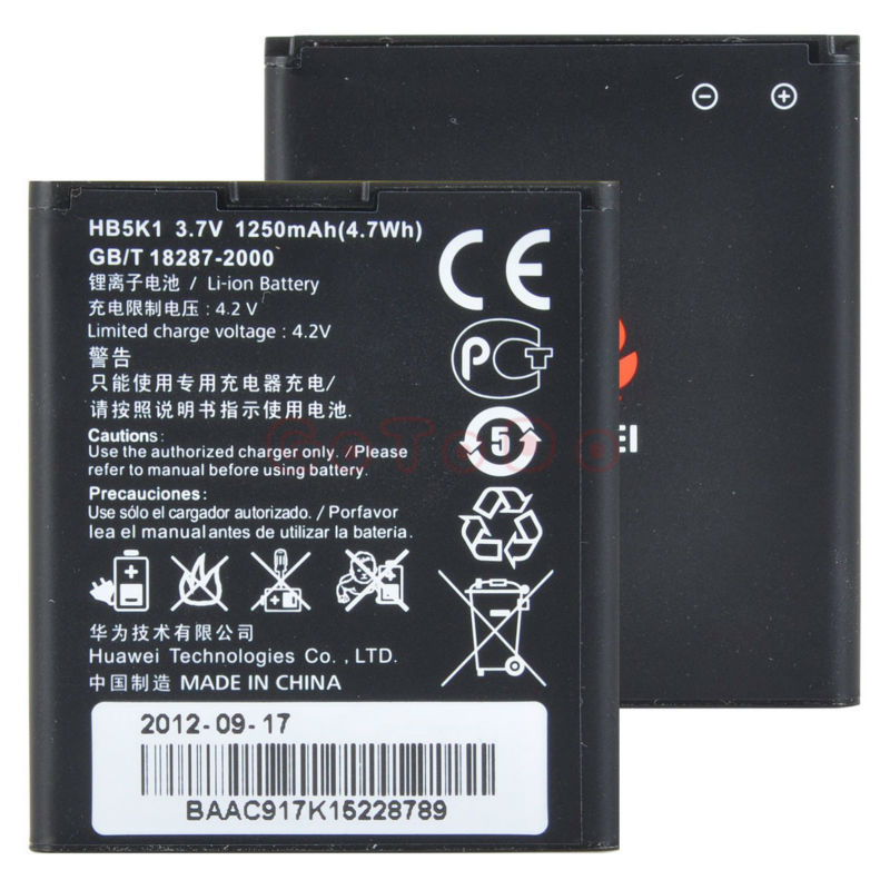 Baterie Huawei HB5K1 Li-Ion 1250mAh bulk