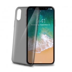TPU puzdro CELLY Ultrathin pre Apple iPhone X, čierne