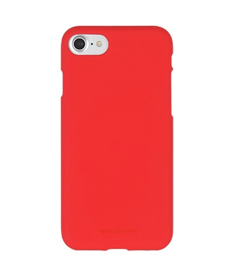 Pouzdro Mercury Soft feeling Apple iPhone 5/5s/SE, red