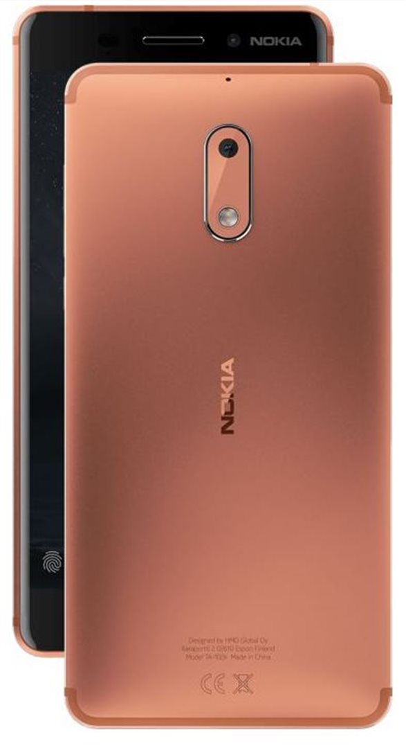 Mobilní telefon Nokia 6 Dual SIM Copper