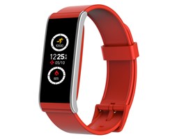 Chytrý náramek MyKronoz ZeFit4 HR Red/Silver