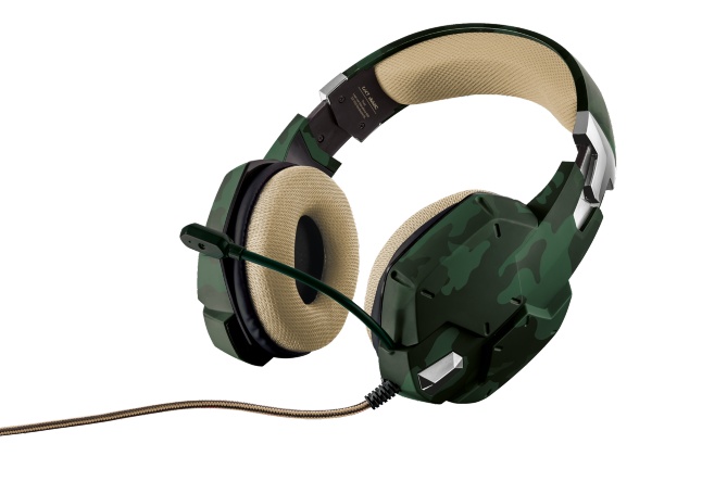 TRUST Carus GXT 322C Gaming Headset  jungle camo