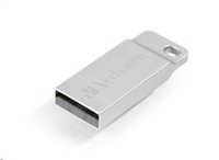 USB flash disk VERBATIM METAL EXECUTIVE USB 3.0, 64GB, silver