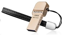 USB flash disk ADATA AI920 i-Memory Drive 128GB, gold