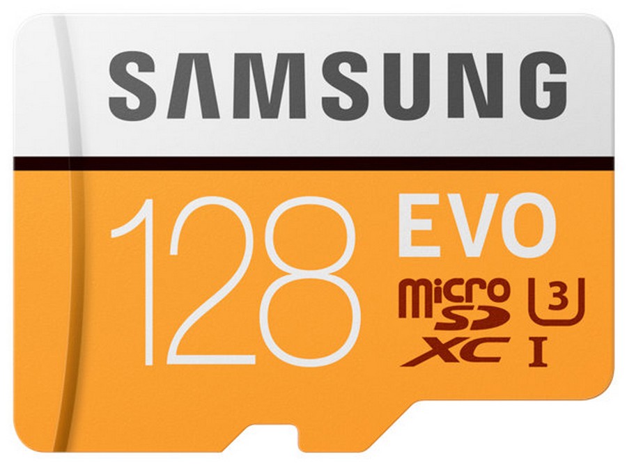 Paměťová karta Samsung EVO 128GB, micro SDHC ( s adaptérem )