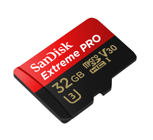 Paměťová karta SanDisk Extreme Pro 32GB, microSDHC, UHS-I ( s adaptérem )