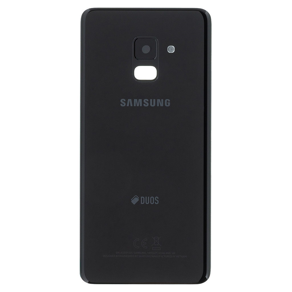 Kryt baterie Samsung Galaxy A8 2018 black (service pack)
