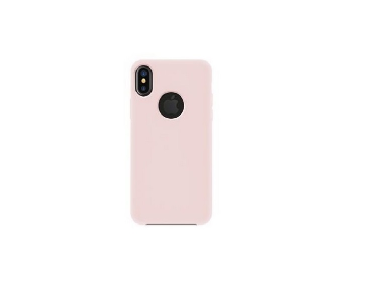 Puzdro 4-OK Silk Cover Apple iPhone X, pieskovo ružové