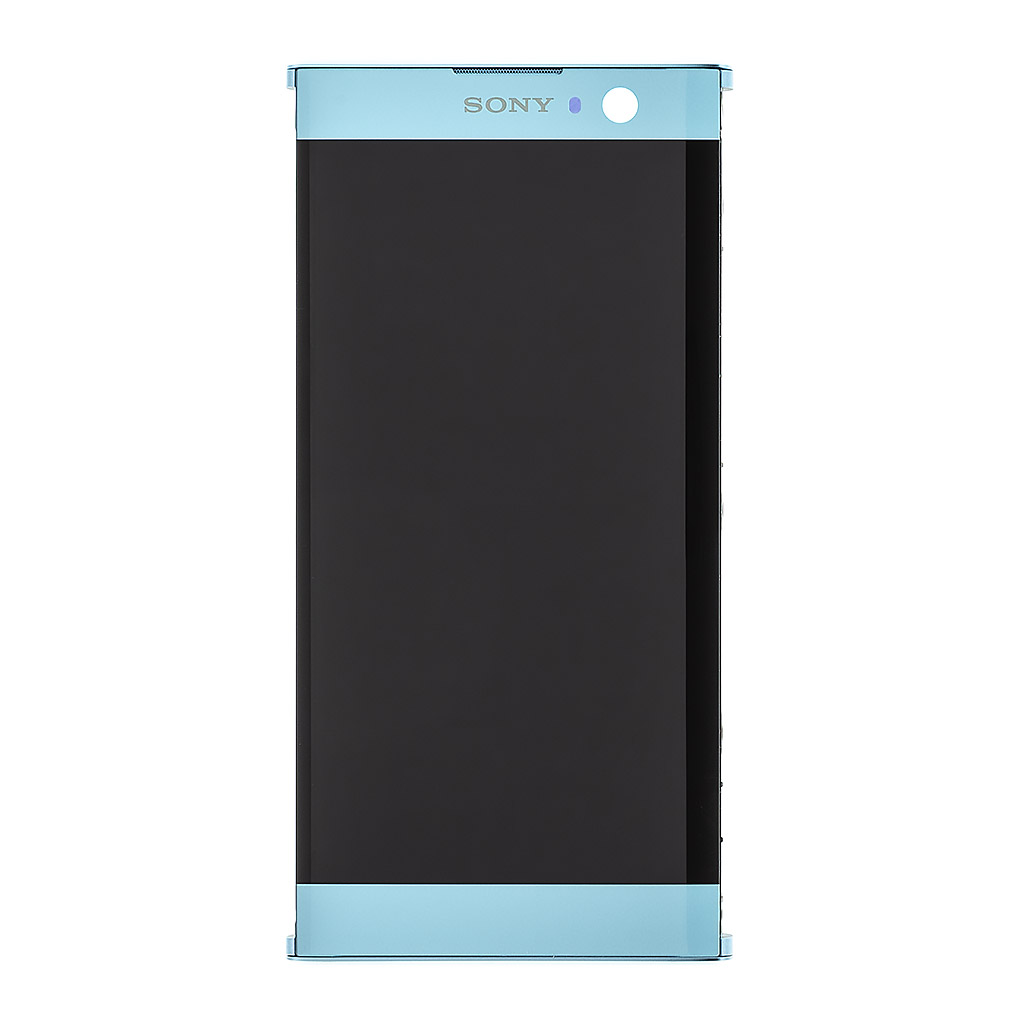 LCD + dotyk + přední kryt Sony Xperia XA2, blue (Service Pack)