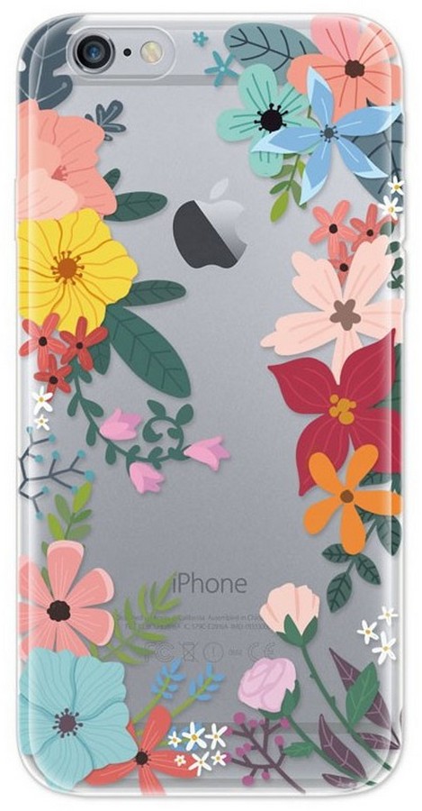 Puzdro 4-OK Cover 4U Apple iPhone 7/8 flowers