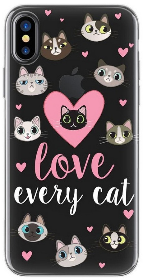 Puzdro 4-OK Cover 4U Apple iPhone 7/8 Love cats