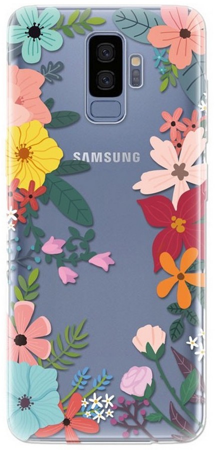 Puzdro 4-OK Cover 4U Samsung S9 +, Flowers