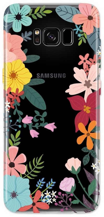 Puzdro 4-OK Cover 4U Samsung S8 +, Flowers