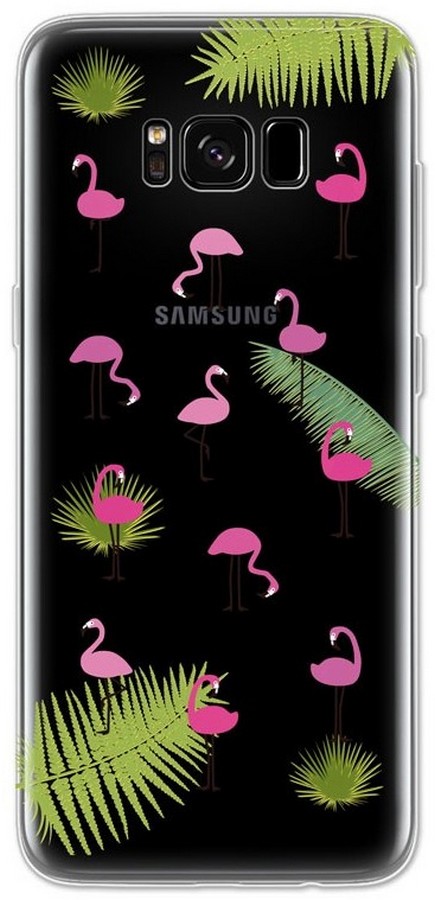 Puzdro 4-OK Cover 4U Samsung S8 +, Flamingo