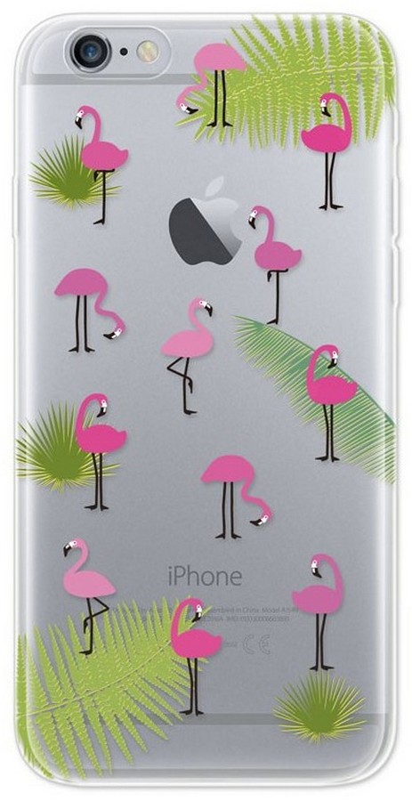 Puzdro 4-OK Cover 4U Apple iPhone 6 / 6S, Flamingo