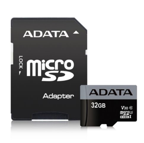 Paměťová karta ADATA Premier Pro 32GB microSDHC, UHS-I U3 V30S s adaptérem