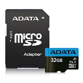 Pamäťová karta ADATA MicroSDHC 32GB, UHS-I, class 10 s adaptérom