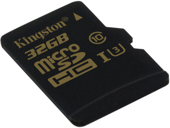Paměťová karta Kingston microSDHC 32GB, UHS-I U3, class 10