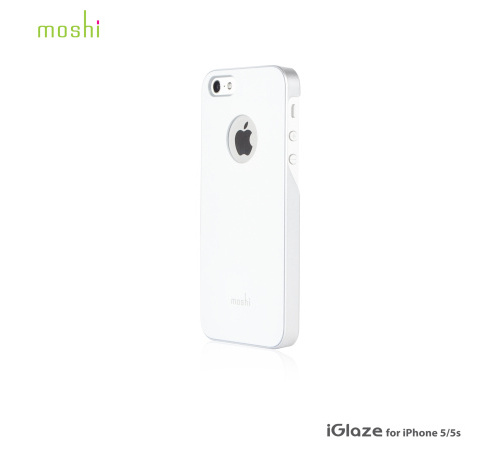 Kryt Moshi iGlaze pro Apple iPhone 5, 5S, SE, Pearl White/bílá