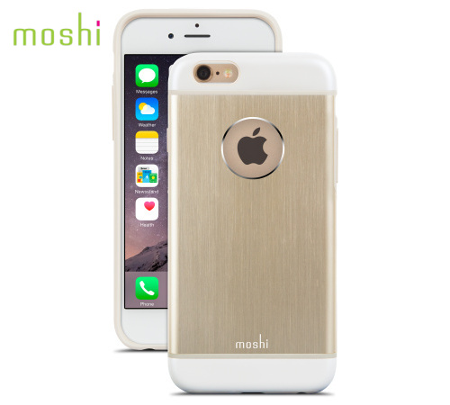 Kryt Moshi iGlaze Armour pro iPhone 6, Satin Gold/zlatá
