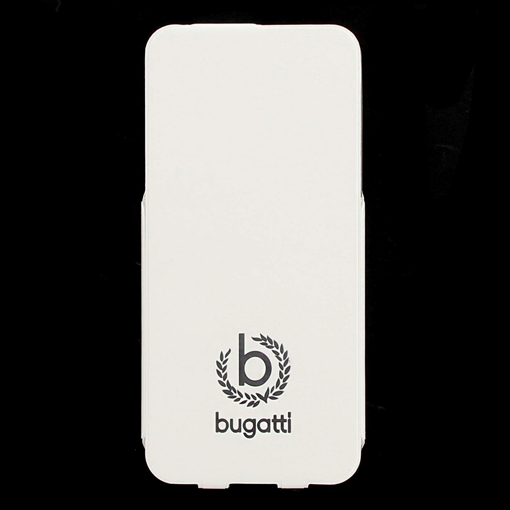 Bugatti Geneva Flip Pouzdro pro iPhone 5/5S/SE White 