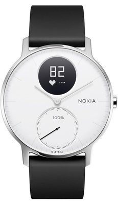 Chytré hodinky Nokia Steel HR 36mm Black-White