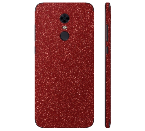 Ochranná fólia 3mk Fery pre Xiaomi Redmi 5 Plus, červená trblietavá