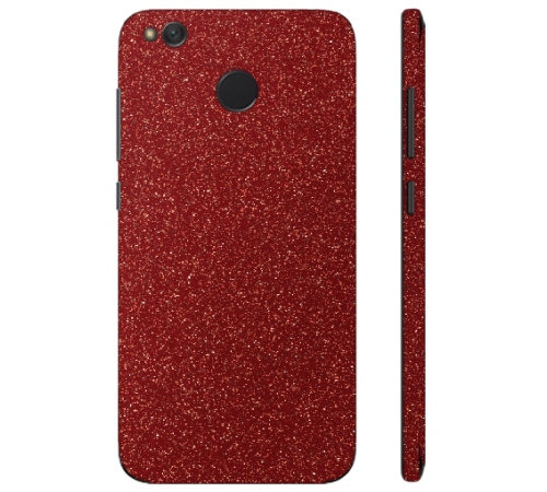 Ochranná fólia 3mk Fery pre Xiaomi Redmi 4X, červená trblietavá