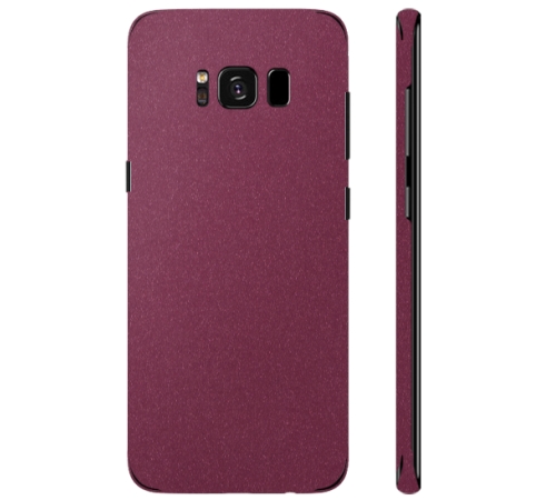 Ochranná fólia 3mk Fery pre Samsung Galaxy S8, vínovo červená matná