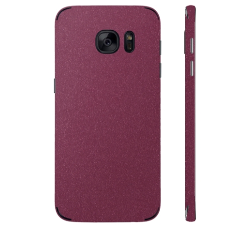 Ochranná fólia 3mk Fery pre Samsung Galaxy S7, vínovo červená matná