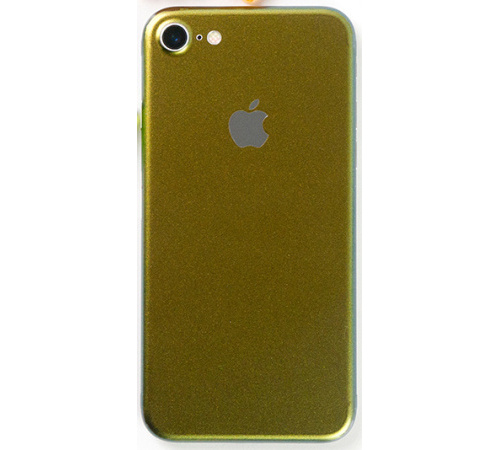 Ochranná fólia 3mk Fery pre Apple iPhone 8, zlatý chameleon