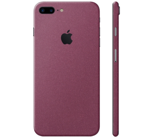 Ochranná fólia 3mk Fery pre Apple iPhone 7 Plus, vínovo červená matná