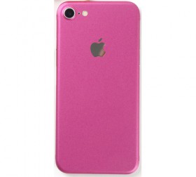 Ochranná fólia 3mk Fery pre Apple iPhone 7, ružová matná