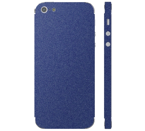 Ochranná fólia 3mk Fery pre Apple iPhone 5S, polnočná modrá matná