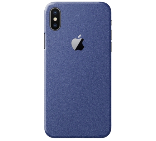 Ochranná fólia 3 mastných kyselín Fery pre Apple iPhone X, polnočná modrá matná