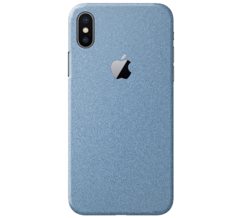 Ochranná fólia 3 mastných kyselín Fery pre Apple iPhone X, ľadovo modrá matná
