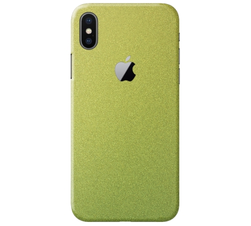 Ochranná fólia 3 mastných kyselín Fery pre Apple iPhone X, zlatý chameleon