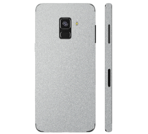 Ochranná fólia 3mk Fery pre Samsung Galaxy A8 2018, strieborná matná